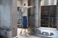 MUNK Stahl-Holz-Tritt mit Brems-Lenkrollen 2  Stufen MUNK Stahl-Holz-Tritt mit Brems-Lenkrollen 2  Stufen-small