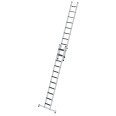 MUNK Stufen-Schiebeleiter mit nivello-Traverse 2-teilig clip-step R13 11+10 Stufen-small