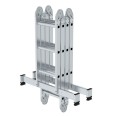 MUNK Vielzweckleiter mit Nivello® Traverse 2x3 + 2x4 Sprossen-small