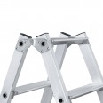 Zarges gebördelte Doppelstufenleiter Nova B 2x10 Stufen-small