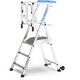 Zarges fahrbar gebördelte Teleskop Plattformleiter ZAP SAFEMASTER MAX S Zarges fahrbar gebördelte Teleskop Plattformleiter ZAP SAFEMASTER MAX S-small