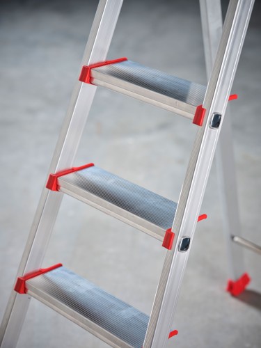 Altrex Nimba Stufenstehleiter einseitig begehbar 8 Stufen