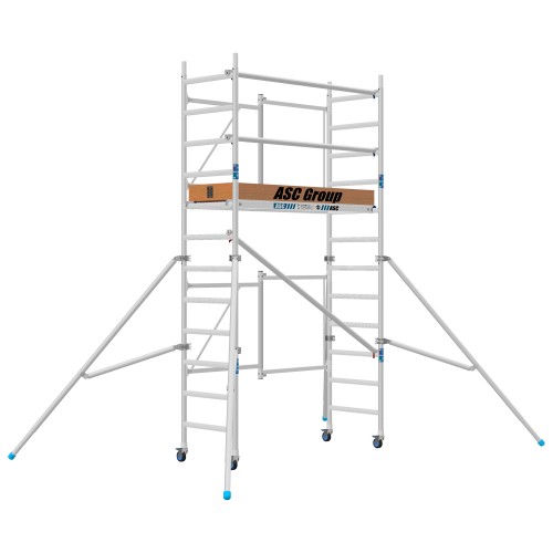 ASC Zimmerfahrgerüst 190x75cm mit Standardkupplung 4,70m Arbeitshöhe