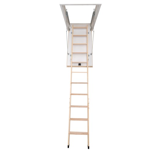 Dolle Bodentreppe extra 3-teilig 260-285cm Raumhöhe mit U-Wert 0,77 Standardmaße