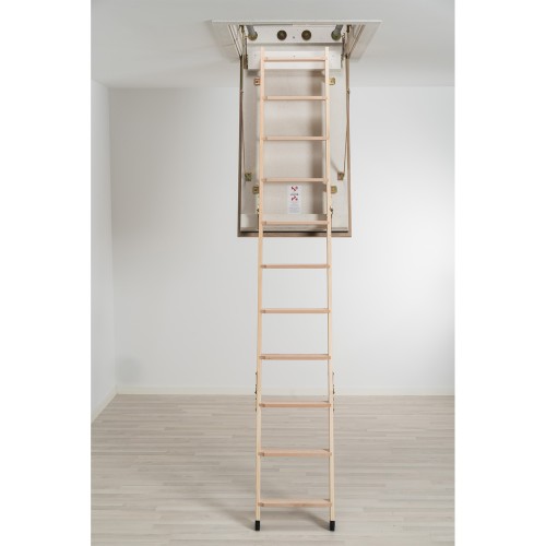 Dolle Bodentreppe F90 3-teilig bis 285cm Raumhöhe mit U-Wert 0,64 Standardmaße