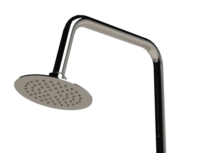 Eichenwald Modell 70 Gartendusche Altena mit Gardena-Schlauchanschluss und Erdspieß