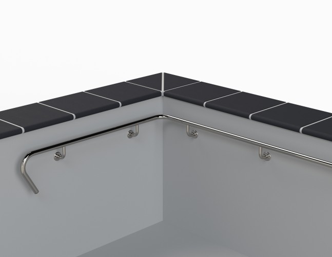 Eichenwald Modell 14 Umlenkbogen 120° mit Steckverbindung für Haltestange
