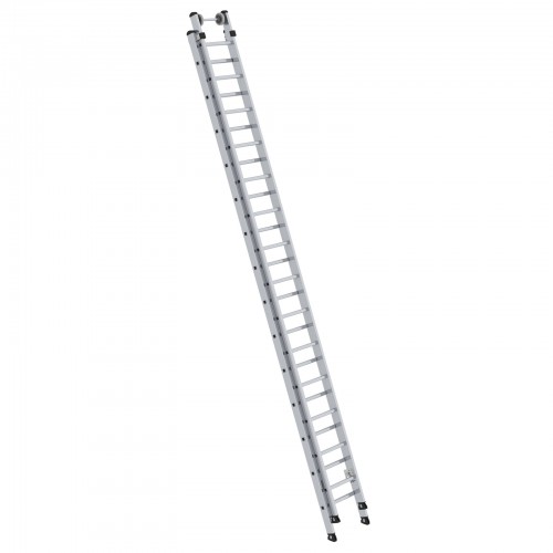 MUNK Aluminium-Schiebeleiter 2-teilig ohne Traverse 2x14 Sprossen