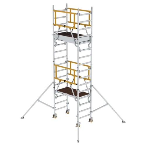 MUNK Flexxtower SG mit Sicherheitsgeländer 6,10m AH