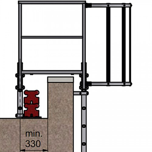 Hailo Flachdach-Ballastgewicht