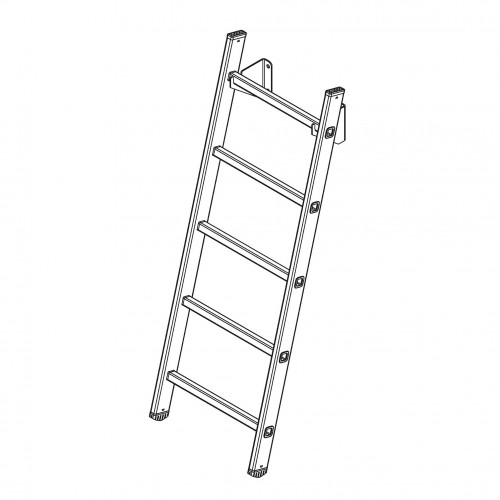 Hailo Leiterhaken universal für Einhängeleitern aus Stahl