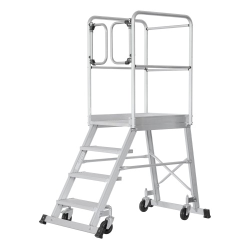 Hymer Podesttreppe fahrbar einseitig begehbar 4 Stufen
