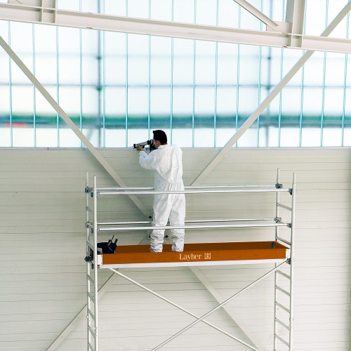 Layher Rollgerüst Uni Standard P2 mit Gerüststützen 4,20m AH