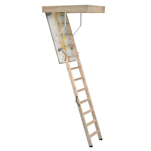 Minka Bodentreppe Complete aus Fichte mit U-Wert 1,1 W/m2K 220-280cm Raumhöhe