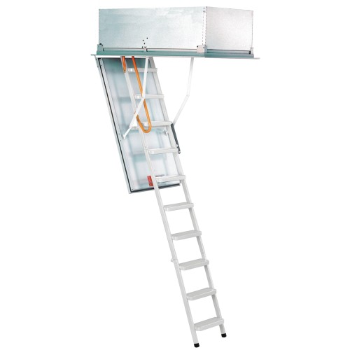 Minka Dachbodentreppe Type 15 Exklusiv Brandhemmend mit Leiter aus Stahl