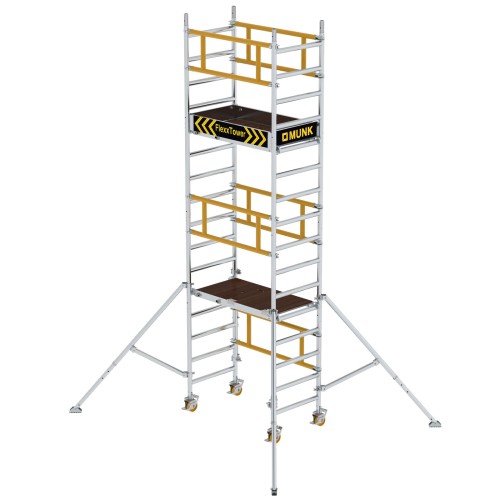 MUNK Flexxtower mit Standardgeländer bis 6,10m AH