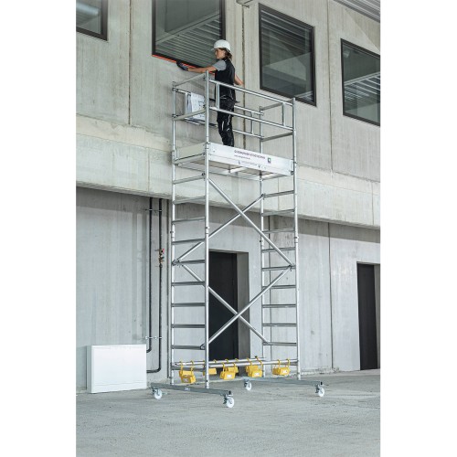 MUNK Aluminium Standard Rollgerüst 5,20m AH (DIN EN 1004:2005)