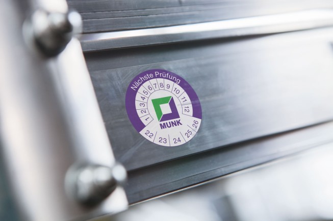 MUNK Prüfplakette 50er-Pack