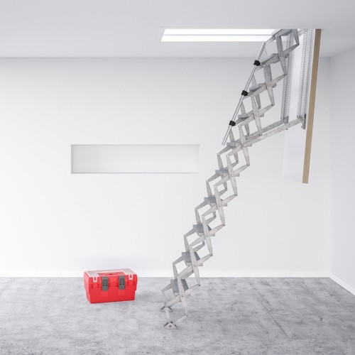Roto Scherentreppe Exklusiv 2,50-2,79m max. Lichte Raumhöhe