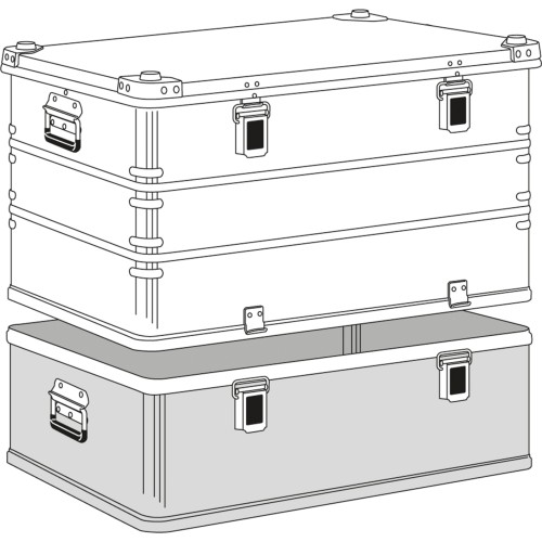 Zarges Transportkiste K470 Plus Oberteil 800x600x410mm 157l