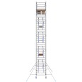 ASC Rollgerüst AGS Pro 305x135cm mit Holz-Plattformen und doppelseitigem Geländer 11,3m Arbeitshöhe ASC Rollgerüst AGS Pro 305x135cm mit Holz-Plattformen und doppelseitigem Geländer 11,3m Arbeitshöhe-small