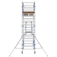 ASC Rollgerüst AGS Pro 250x135cm mit Carbon-Plattformen und doppelseitigem Geländer 6,3m Arbeitshöhe ASC Rollgerüst AGS Pro 250x135cm mit Carbon-Plattformen und doppelseitigem Geländer 6,3m Arbeitshöhe-small