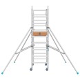 ASC Zimmerfahrgerüst 190x75cm mit Standardkupplung 3,85m Arbeitshöhe ASC Zimmerfahrgerüst 190x75cm mit Standardkupplung 3,85m Arbeitshöhe-small