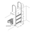 Eichenwald Poolleiter Modell 01 Tina Beckentiefe 780mm 2 Stufen Eichenwald Poolleiter Modell 01 Tina Beckentiefe 780mm 2 Stufen-small