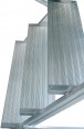 MUNK Podestleiter fahrbar Aluminium geriffelt 2x3 Stufen MUNK Podestleiter fahrbar Aluminium geriffelt 2x3 Stufen-small
