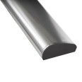 Dolle Handlaufset zur Wandmontage 1,5m Aluminium dark grey, tropfenförmig-small