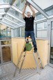 Layher Topic 1061 Treppenstehleiter 2x5 Sprossen Layher Topic 1061 Treppenstehleiter 2x5 Sprossen-small