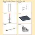 Layher SoloTower Erweiterung Treppen-Kit Typ3 mit 2 Durchgängen und Einhängeleiter Layher SoloTower Erweiterung Treppen-Kit Typ3 mit 2 Durchgängen und Einhängeleiter-small