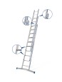 Mauderer Bavaria Schiebeleiter 925 mit gebogener Traverse 3-teilig Mauderer Bavaria Schiebeleiter 925 mit gebogener Traverse 3-teilig-small