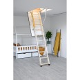 Minka Bodentreppe Complete aus Fichte mit U-Wert 1,1 W/m2K 220-280cm Raumhöhe 120x60cm Deckenöffnung Minka Bodentreppe Complete aus Fichte mit U-Wert 1,1 W/m2K 220-280cm Raumhöhe 120x60cm Deckenöffnung-small