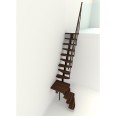 Minka Mittelholmtreppe Quatro Turn 38 - 298cm Geschosshöhe Walnuss Schwarz Minka Mittelholmtreppe Quatro Turn 38 - 298cm Geschosshöhe Walnuss Schwarz-small