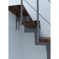 Minka Mittelholmtreppe Comfort Top 37 - 312cm Geschosshöhe Walnuss Grau Minka Mittelholmtreppe Comfort Top 37 - 312cm Geschosshöhe Walnuss Grau-small