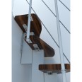 Minka Mittelholmtreppe Quatro 38 - 298cm Geschosshöhe Walnuss Weiß Minka Mittelholmtreppe Quatro 38 - 298cm Geschosshöhe Walnuss Weiß-small