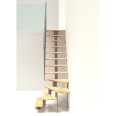 Minka Mittelholmtreppe Comfort Top Turn 37 - 312cm Geschosshöhe Buche Grau Minka Mittelholmtreppe Comfort Top Turn 37 - 312cm Geschosshöhe Buche Grau-small