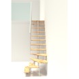Minka Mittelholmtreppe Comfort Top Turn 37 - 312cm Geschosshöhe Buche Weiß Minka Mittelholmtreppe Comfort Top Turn 37 - 312cm Geschosshöhe Buche Weiß-small