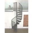 Minka Spindeltreppe Rondo Smart 37 - 305,5cm Geschosshöhe Grau 140cm Durchmesser Minka Spindeltreppe Rondo Smart 37 - 305,5cm Geschosshöhe Grau 140cm Durchmesser-small