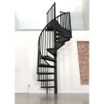 Minka Spindeltreppe Rondo Smart 37 - 305,5cm Geschosshöhe Schwarz 120cm Durchmesser Minka Spindeltreppe Rondo Smart 37 - 305,5cm Geschosshöhe Schwarz 120cm Durchmesser-small