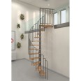 Minka Spindeltreppe Paris 38 - 282cm Geschosshöhe Buche Grau 140cm Durchmesser Minka Spindeltreppe Paris 38 - 282cm Geschosshöhe Buche Grau 140cm Durchmesser-small