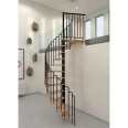 Minka Spindeltreppe Paris 38 - 282cm Geschosshöhe Buche Schwarz 140cm Durchmesser Minka Spindeltreppe Paris 38 - 282cm Geschosshöhe Buche Schwarz 140cm Durchmesser-small