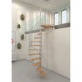 Minka Spindeltreppe Paris 38 - 282cm Geschosshöhe Buche Weiß 140cm Durchmesser Minka Spindeltreppe Paris 38 - 282cm Geschosshöhe Buche Weiß 140cm Durchmesser-small