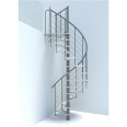 Minka Spindeltreppe Venezia Smart 38 - 305,5cm Geschosshöhe Weiß Grau 120cm Durchmesser Minka Spindeltreppe Venezia Smart 38 - 305,5cm Geschosshöhe Weiß Grau 120cm Durchmesser-small