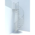 Minka Spindeltreppe Venezia Smart 38 - 305,5cm Geschosshöhe Weiß Weiß 120cm Durchmesser Minka Spindeltreppe Venezia Smart 38 - 305,5cm Geschosshöhe Weiß Weiß 120cm Durchmesser-small