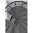 Minka Außenspindeltreppe Spino Zink Color 38 - 305,5cm Geschosshöhe Minka Außenspindeltreppe Spino Zink Color 38 - 305,5cm Geschosshöhe-small