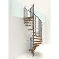 Minka Spindeltreppe Spiral Smart 38 - 305,5cm Geschosshöhe Eiche Grau 120cm Durchmesser Minka Spindeltreppe Spiral Smart 38 - 305,5cm Geschosshöhe Eiche Grau 120cm Durchmesser-small