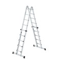 MUNK Teleskopleiter mit Traverse 4x5 Sprossen MUNK Teleskopleiter mit Traverse 4x5 Sprossen-small