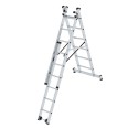 MUNK Mehrzweckleiter mit Nivello® Traverse 3x6 Sprossen MUNK Mehrzweckleiter mit Nivello® Traverse 3x6 Sprossen-small